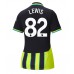 Maillot de foot Manchester City Rico Lewis #82 Extérieur vêtements Femmes 2024-25 Manches Courtes